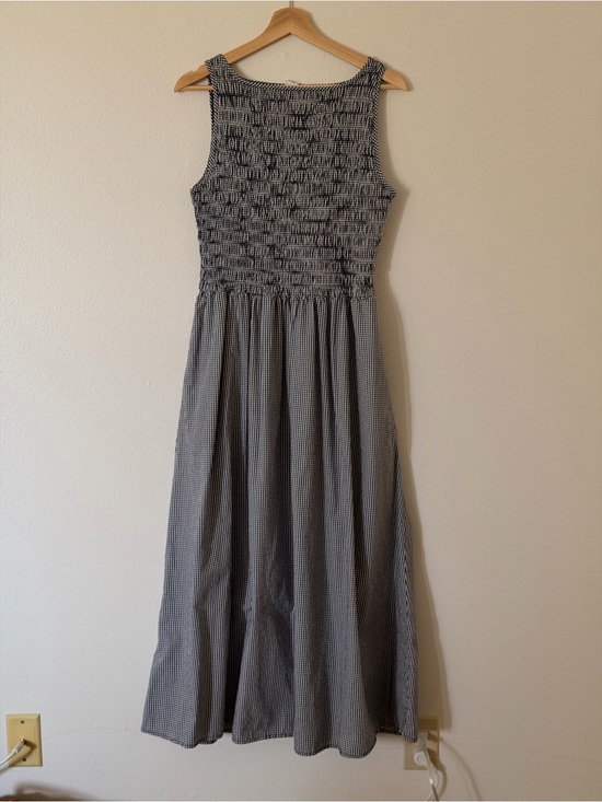 GAP Dresses & Skirts - GAP Black & White Gingham Maxi Dress